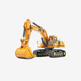 Beautiful toy excavator